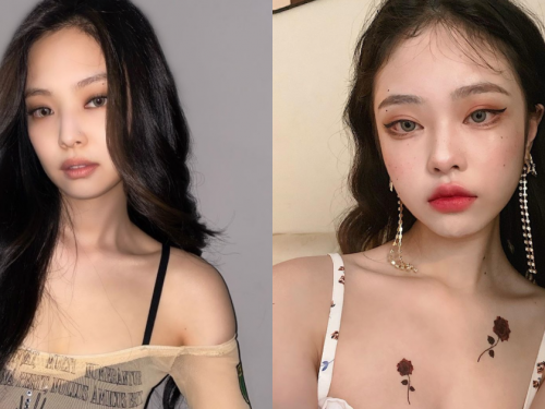 受韓國粉絲認證！19歲正妹神似Jennie網路爆紅， 圓潤臉蛋和貓眼特徵真的超像