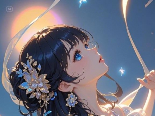 Ribbon Girl - Clouds - Deep Sea - Great Wall