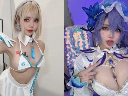 TRE全場最超值的活動！頂級巨乳Coser讓你一對一拍到飽
