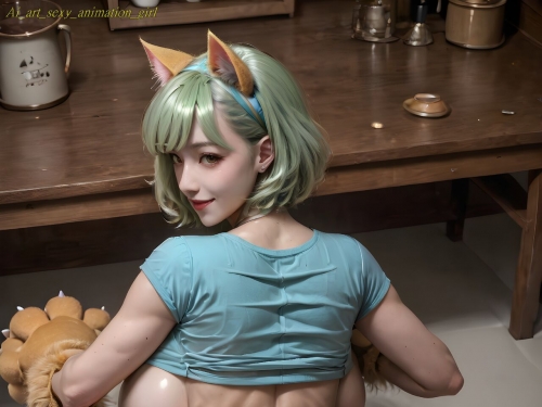 cat girlfriend