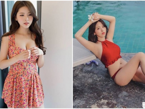 溫柔系女友身材好到爆！「養眼深V」畫面最愛挑逗人了！