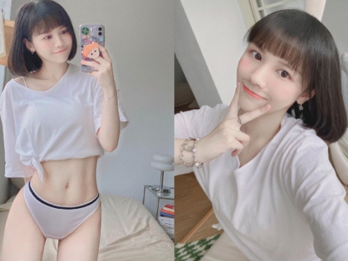 銷魂川！「空靈宅女」甜笑斑比蹲，魔鬼細節大藏「絕美蜜桃臀」！