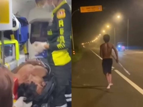 男子無生命跡象送醫 救護車上突「復活」起身 光腳狂奔3km回家！