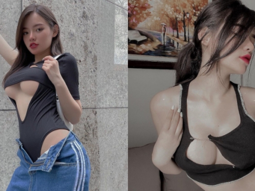 衣櫃打開都是戰服！越南妹子「Nanaa」套套都很猛　無罩上路也OK