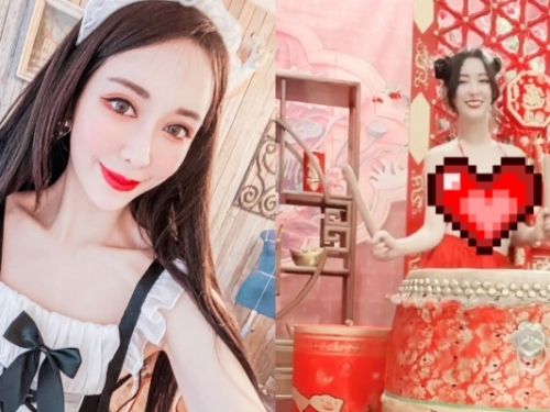 電眼美模「愛佳奈」打鼓造型讓人噴鼻血...加碼「正面福利」再吸千人按讚