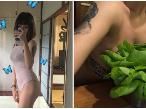 厭世系「爆乳短髮妹」尺度超開！深邃眼神還有性感身材，每張都在挑戰你的極限！