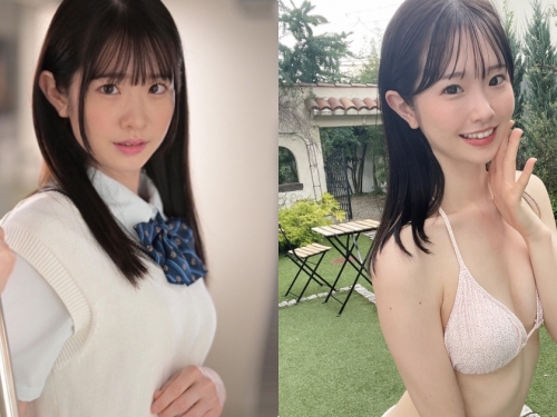 電車上的「高顏值長腿學生妹」，「魅惑白皙的蜜桃臀」被看光光了！