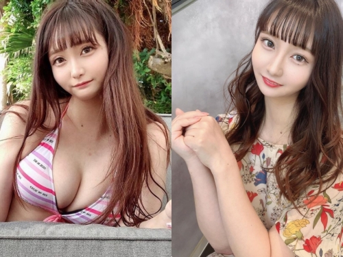 現役女大生「ねね」初拍寫真就超兇，「碩大的乳量」實力太深厚！