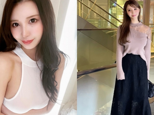 氣質出眾的「櫃台小姐」轉職當寫真女星！超正「御姐臉蛋＋身材」果然沒有浪費