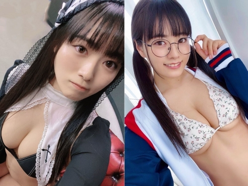 專業在巨乳美尻面前根本不堪一擊！寫真界二刀流「東雲うみ」做模型、健身影片點閱暴衝