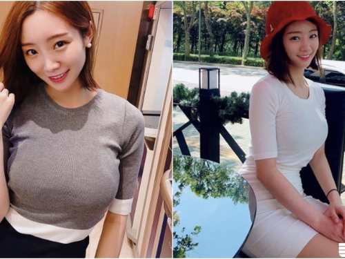 前凸後翹「大奶老師」出沒！巨乳翹臀教英文，哪個學生受得了啊！