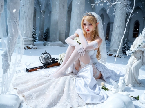 Wedding gown SFW 1