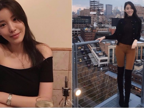 小心啊！主播正妹窄裙一字領「美嫩隱乳」差點溢出…忍不住多看一眼
