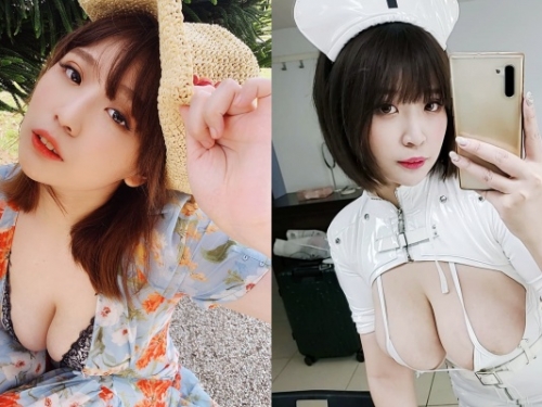 乳量超不科學！H 罩杯「茹茹」拍大尺度沒在怕！看不完的「上空全裸」照超誘人