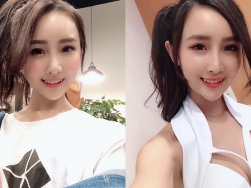 曲線太逼人！「佳蓁Jennifer」俏麗馬尾微笑超甜，讓人就像毒癮一般難以自拔！