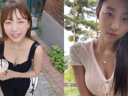 咚吱咚吱瘋狂乳搖！韓系爆奶DJ「표은지🍎」深溝刷盤配上「未成年」童顏畫面超衝擊