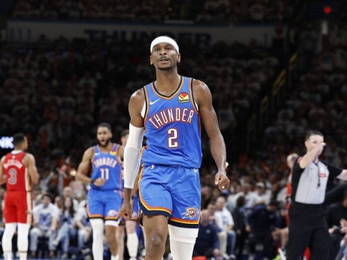 NBA季後賽》下剋上好難！SGA砍33分 雷霆狂勝鵜鶘32分奪2連勝