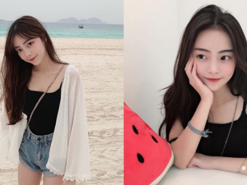已戀愛！大馬萌妹「Wenyek」不換泳衣也能征服海岸線，清新甜笑噴發超強女友力！