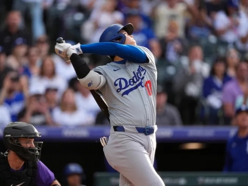MLB》大谷翔平在「打擊天堂」打瘋！今再敲清壘二壘安打　3天進帳6打點