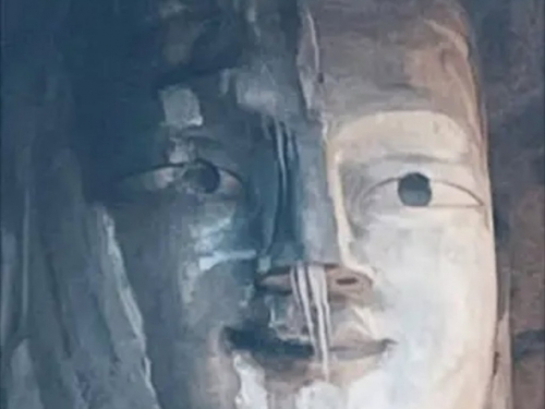 山西雲岡石窟大佛「凍出大鼻涕」網見罕見畫面：快熬薑湯