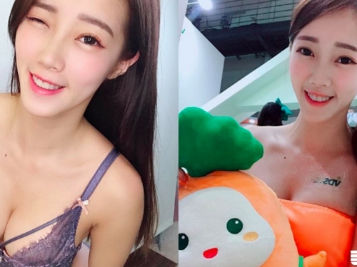 美乳舞者大開「內衣直播間」！台灣正妹「雪白嫩乳」超火辣畫面乾爹們都要暴動拉！