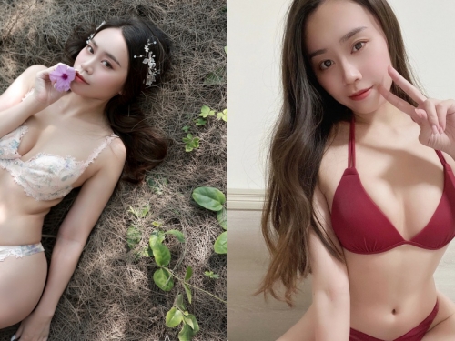 長髮萌妹「安安小姐」露天風呂解放胴體，「稀有粉紅奶」太誘人！