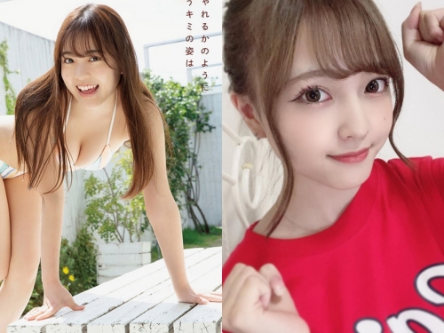 寫真界新人萌度不輸「三上悠亞」，STU48前成員「用F奶不斷圈粉」！