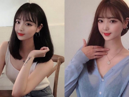 隱乳系鄰家女孩「은정」胸形超渾圓，透膚針織衫「誘惑視角曝光」！
