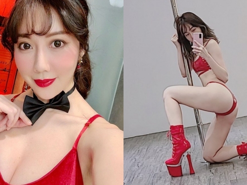 辣爆！情慾女王「Jeannine 珍琳」解鎖新技能，白嫩美體火辣勾鋼管！