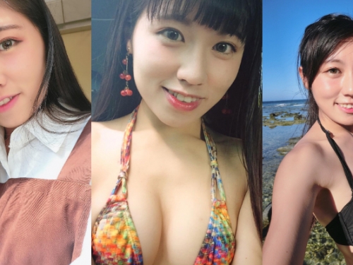 激辛！「正妹護理師」原來是「隱乳」身材！除了飽滿美乳還有逆天長腿...