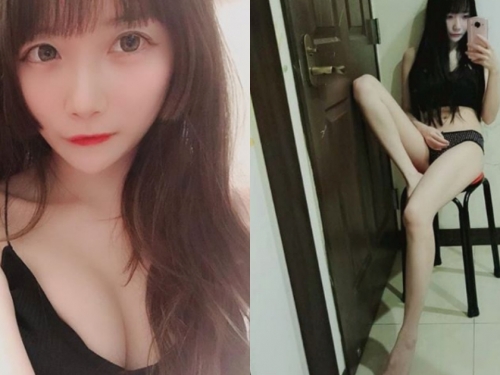 「E奶美少女」超纖細好身材，22寸細腰和白嫩修長美腿，在家自拍也能引6萬人追蹤！