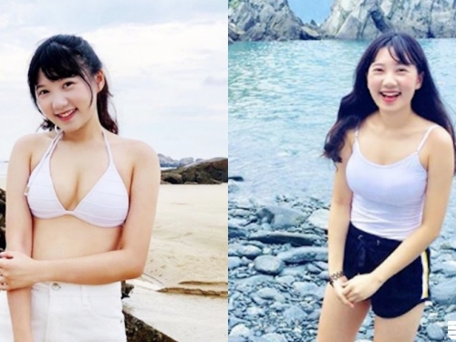 戀愛了！巨乳「北醫學姊」的身材爆擊！甜美笑容＋超豐滿上圍一穿比基尼整個不得了！