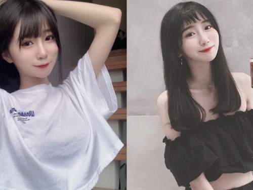 女友力超強！「侃」骨感美體大秀「紙片腰」，靈動大眼秒速收服單身漢！