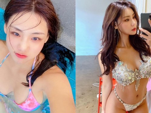 韓國版金卡戴珊？「童顏正妹」臉蛋清純身材超OP！「圓乳翹臀」有夠猛！