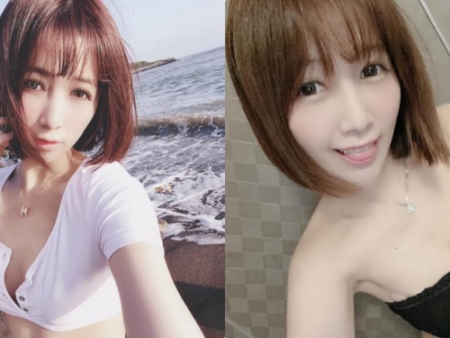正妹Annbabe安安「短上衣火辣解扣」，酥胸微露立刻撩倒粉絲！