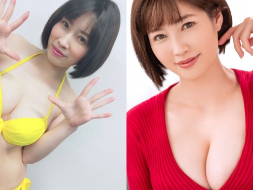 短髮巨乳美人妻「奧田咲」，「粉紅大奶＋小隻馬曲線」網讚爆！