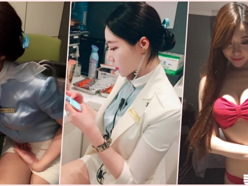 受不了！超可愛空姐「房間自拍」表情好犯規！每一張都讓人想解開她制服…