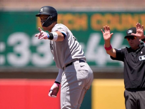 MLB》「法官」賈吉猛敲4安再度成四割男 洋基打爆「前40號強投」