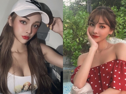 很嗆辣！正妹Renee「深溝好飽滿」，強大的蜜桃臀太誘惑了！
