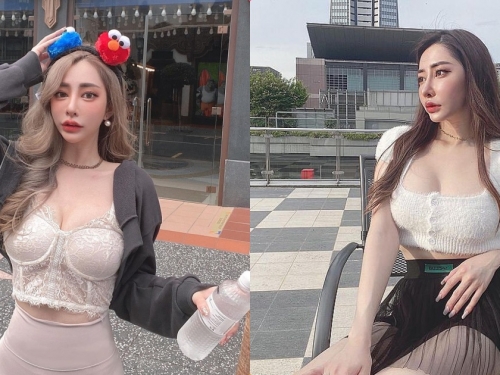 小隻馬正妹「Nini 妮妮」馬甲裝超辣，性感視角讓人口水狂流！