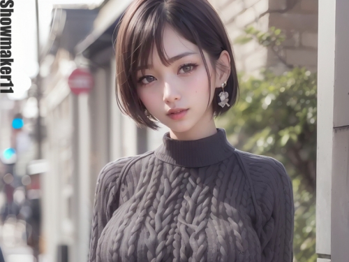 AI生成美女~Street Model 34、35