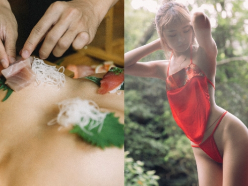 想偷窺女神戲水還是想品嚐女體盛？！小孩才做選擇…一次享受全面滿足