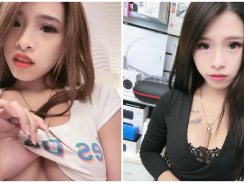 「爆乳正妹」掀衣小露南半球！野性眼神還有狂野尺度，好羨慕她的男友啊！