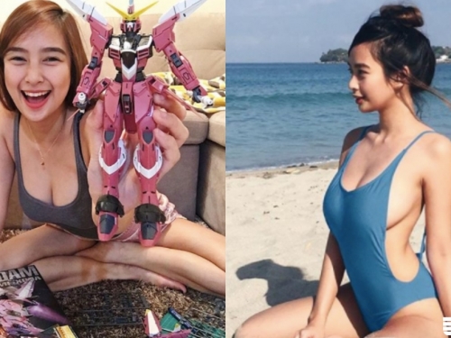 全菲最正「大奶實況主」！不只在家「總是穿好少」更要在海邊乳浪強過浪啊！