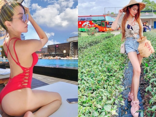 最美採茶女？「長腿美姬Dana」茶園大秀逆天美腿，東方美人94這一味！