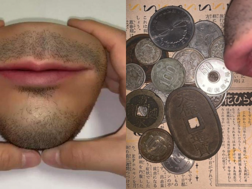 重口味小物！超逼真人肉系「下巴零錢包」想拿零錢必須先吃手手！