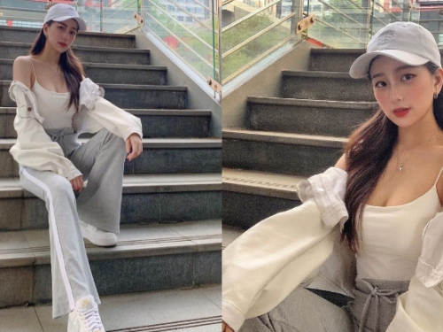 信義區捕獲「白皙正妹」，外套滑落香肩就是「巨猛雙球」的衝擊！