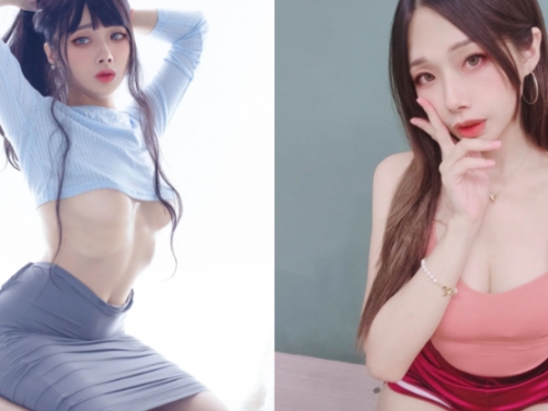 火辣Coser「甘娜Ping」示範標準綁髮姿，「絕美S線」還偷掉兩顆球！