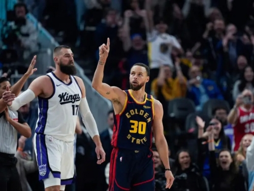 NBA》Stephen Curry在37歲生日突破「生涯4000三分球」！NBA第一人