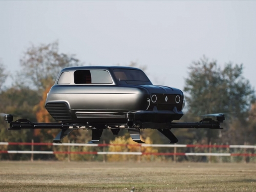 法國雷諾經典小車起飛了！Renault Air4 Concept 純電飛天車誕生
